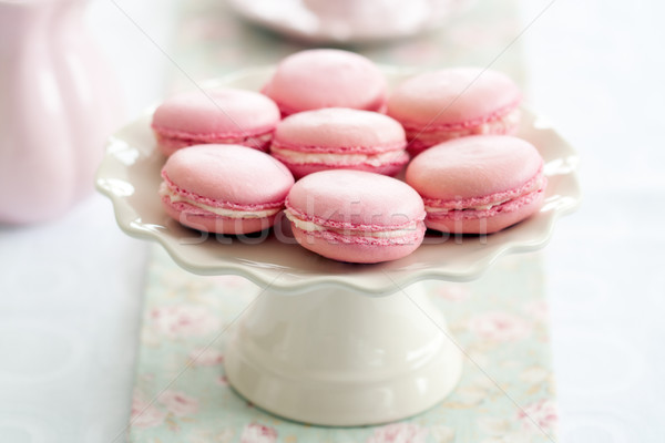 Macarons parisien été restaurant plaque vintage [[stock_photo]] © RuthBlack