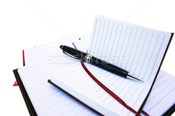 Pen and notebooks Stock photo © ruzanna