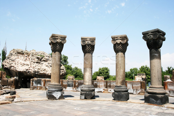 大聖堂 遺跡 アルメニア ユネスコ 世界 遺産 ストックフォト © ruzanna