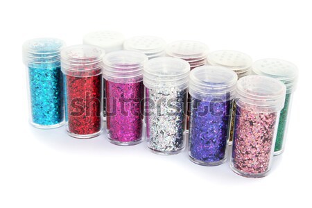 Nail glitters Stock photo © ruzanna