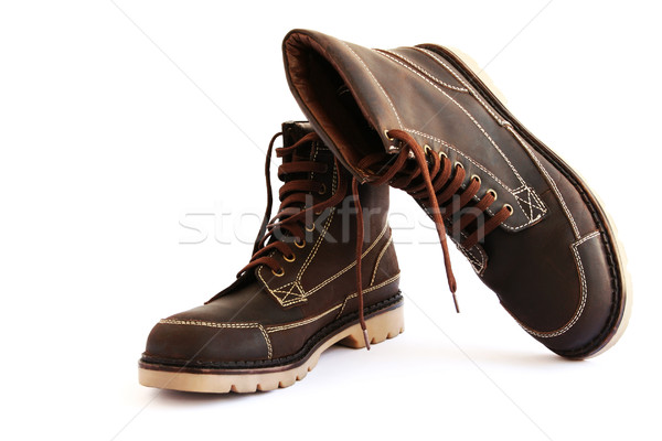 Brown boots Stock photo © ruzanna