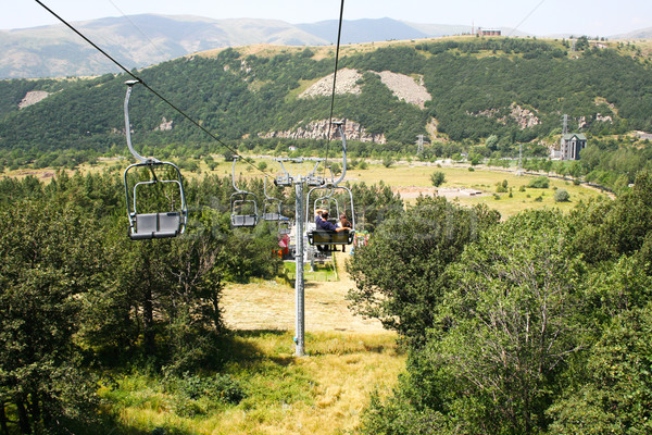 Stock photo: Ropeway in Jermuk