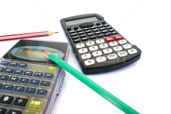 Calculators and pencils Stock photo © ruzanna