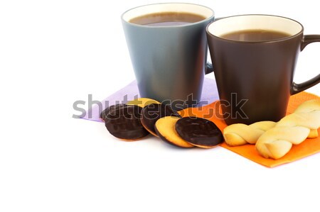 Cup of tea and cookies Stock photo © ruzanna