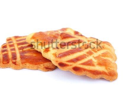 [[stock_photo]]: Cookies · isolé · blanche · fond · groupe · bonbons