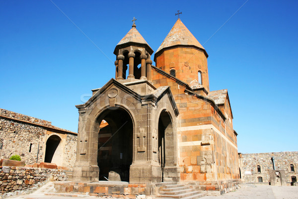 Khor Virap monastery in Armenia Stock photo © ruzanna