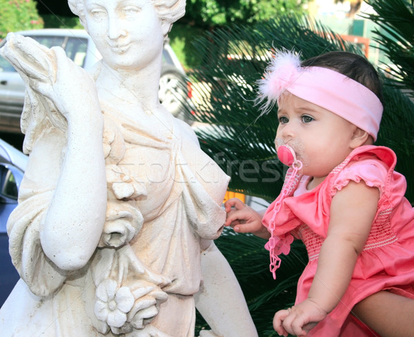 Baby girl Stock photo © ruzanna