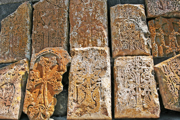 Khachkars or cross-stones Stock photo © ruzanna
