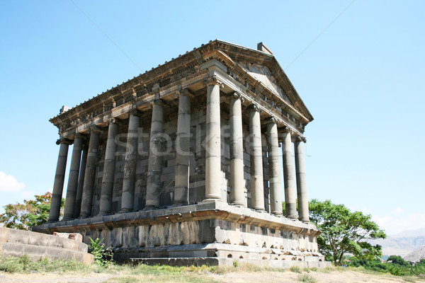 świątyni Armenia architektoniczny kompleks elementy drzewo Zdjęcia stock © ruzanna