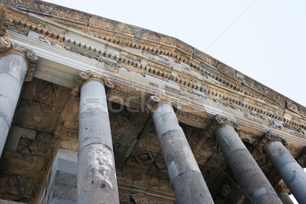 Templo Armenia arquitectónico complejo elementos edificio Foto stock © ruzanna