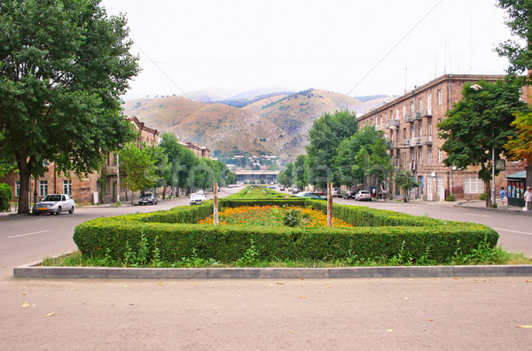 Vanadzor city in Armenia Stock photo © ruzanna