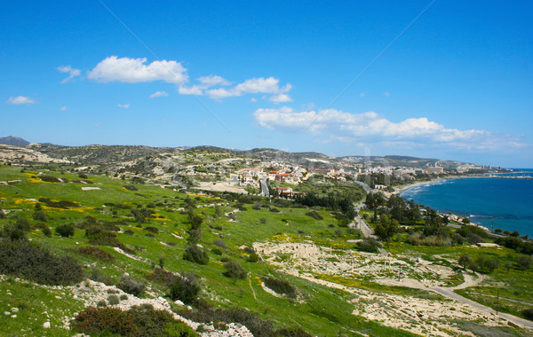 Amathus ruins,view from the hill Stock photo © ruzanna