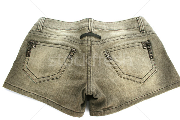 Gray jeans shorts Stock photo © ruzanna