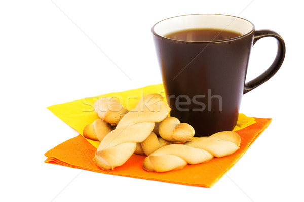 Cup of tea and cookies Stock photo © ruzanna