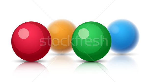 New Year s ball - vector illustration. Stock photo © rwgusev