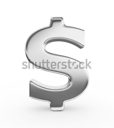 Znak dolara 3d działalności świat rynku moc Zdjęcia stock © rzymu