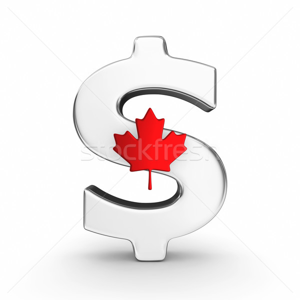 Canadian Dollar Sign Stock photo © rzymu