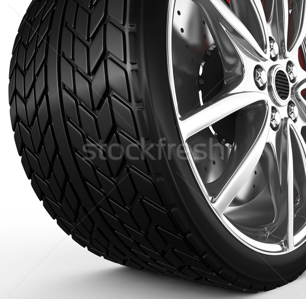 Tire with alloy wheel Stock photo © rzymu