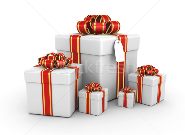 Gift box Stock photo © rzymu