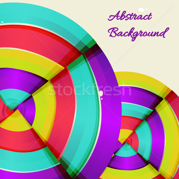 Foto stock: Abstrato · colorido · arco-íris · curva · projeto · luz