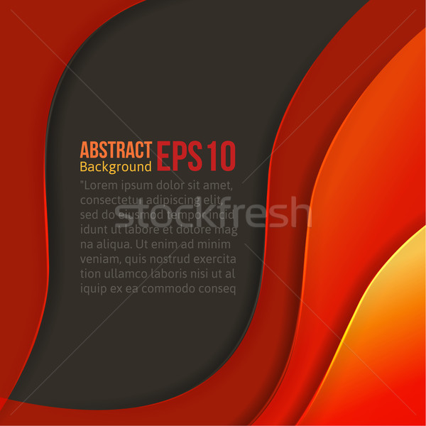 Abstract colorful light vector background. forms a smooth transition and waves. Stock photo © sabelskaya