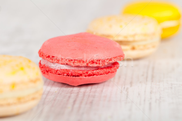 Français macarons coloré délicieux typique [[stock_photo]] © sabinoparente