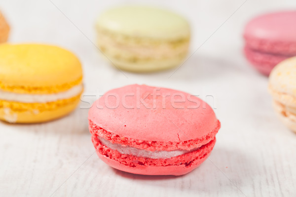 French Macarons Stock photo © sabinoparente