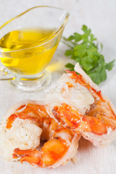 Crevettes délicieux fraîches bouilli saine nutrition [[stock_photo]] © sabinoparente
