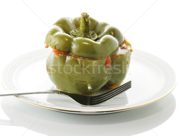 Stuffed pepper  Stock photo © saddako2