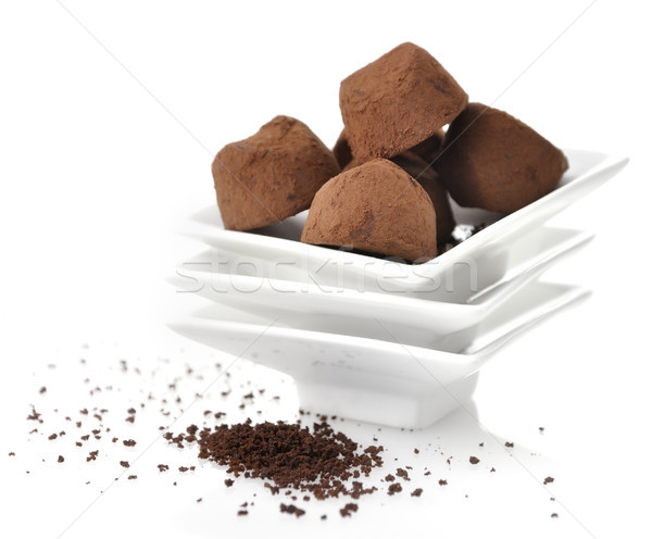 Chocolate Truffles Stock photo © saddako2