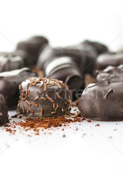 Assorted chocolate candies Stock photo © saddako2