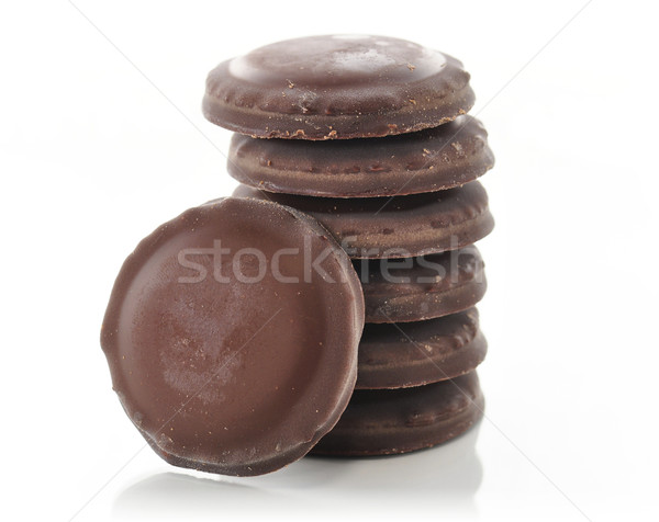 Fudge Chocolate Cookies Stock photo © saddako2