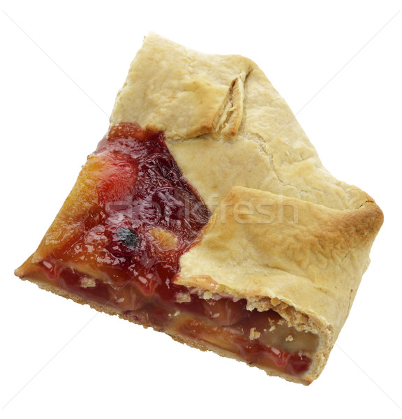 Fruit Pie Isolated On White Stock photo © saddako2