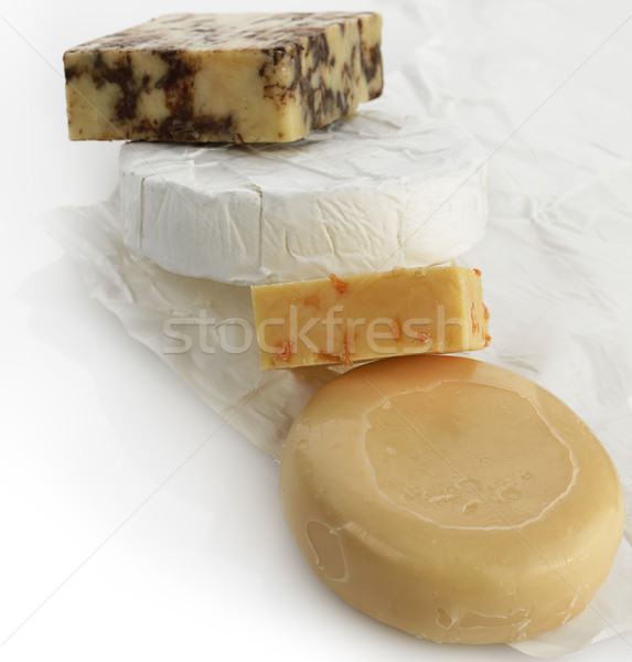 Cheese Assortment Stock photo © saddako2