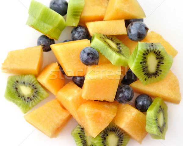 Salade de fruits fruits frais salade fruits fond [[stock_photo]] © saddako2