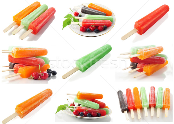 assortment of ice cream pops Stock photo © saddako2
