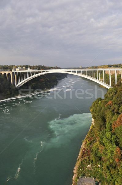 Rainbow Bridge - Niagara Falls, USA Stock photo © saddako2