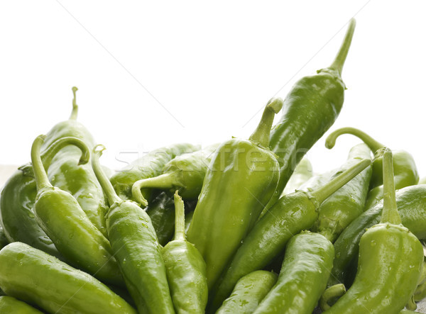 Fresh Green Bell Pepper Stock photo © saddako2