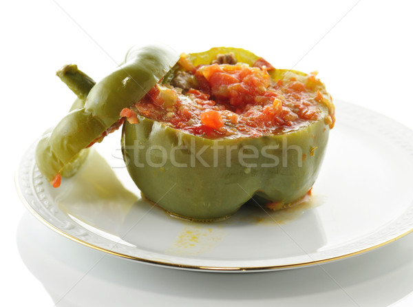 Stuffed pepper Stock photo © saddako2