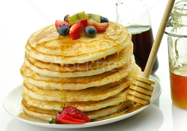stack of pancakes Stock photo © saddako2
