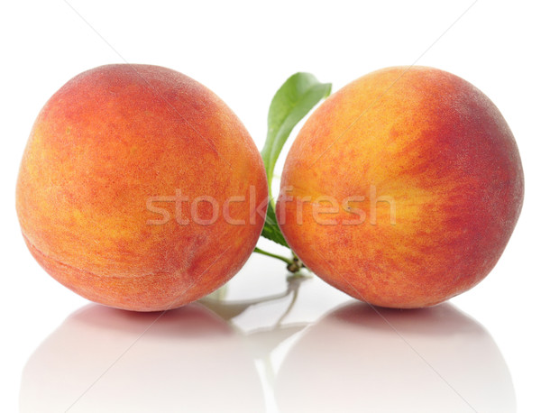 Stock photo: peaches