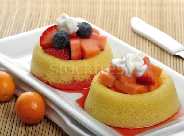 Fruit Tart Cakes Stock photo © saddako2