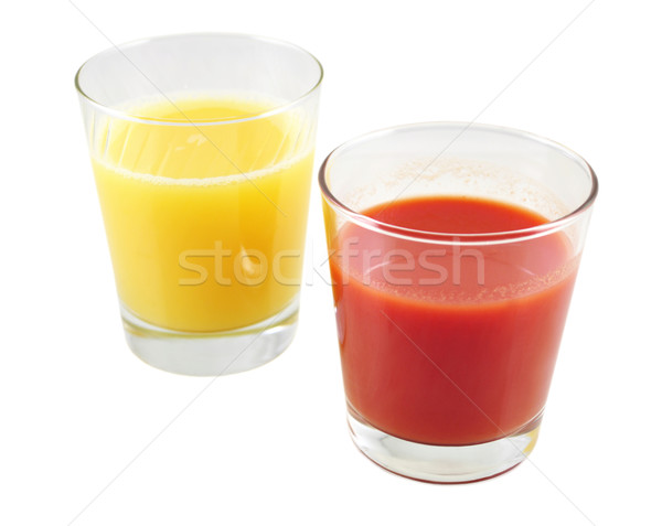 tomato and orange juice Stock photo © saddako2