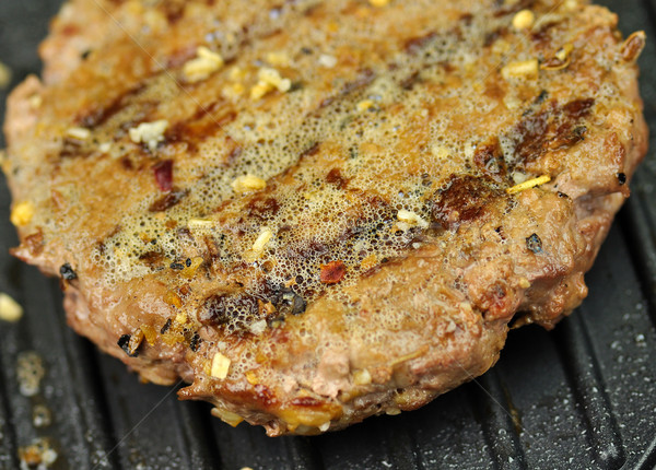 hamburger on a grill  Stock photo © saddako2