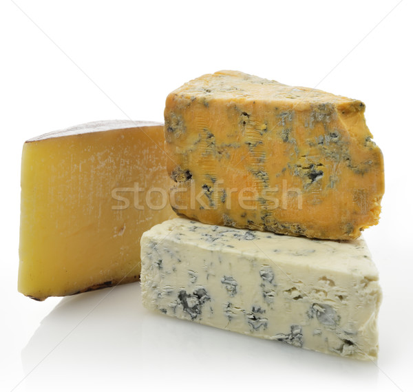 Wedges of Gourmet Cheese Stock photo © saddako2