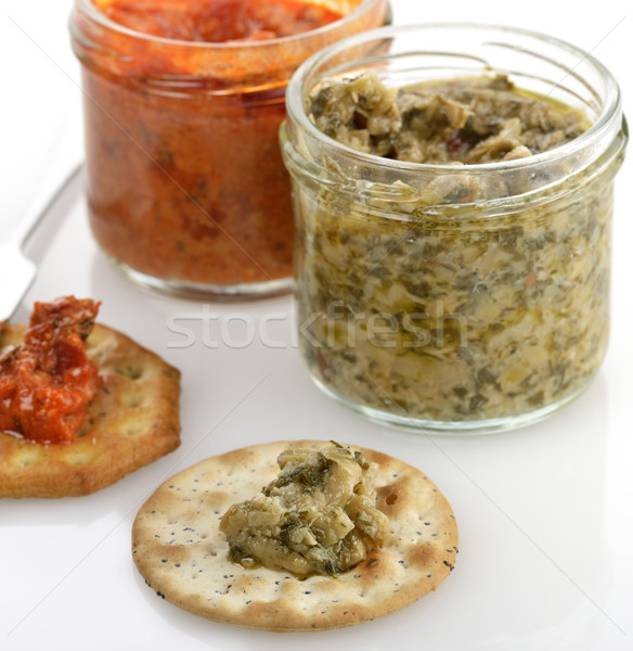 Spreads With Crackers Stock photo © saddako2