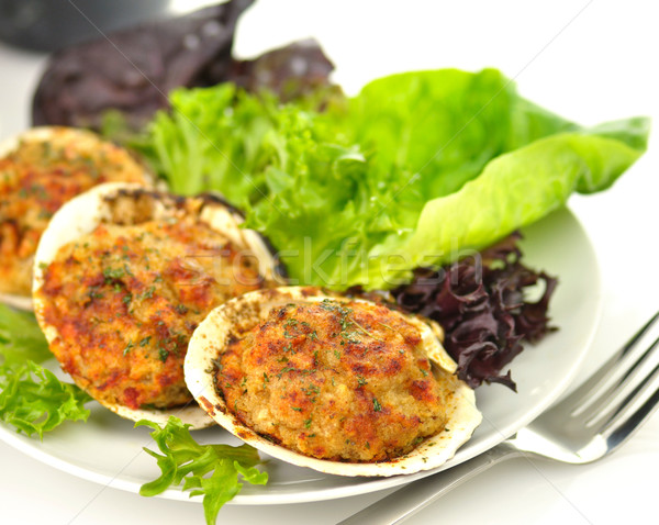 stuffed clams dinner Stock photo © saddako2