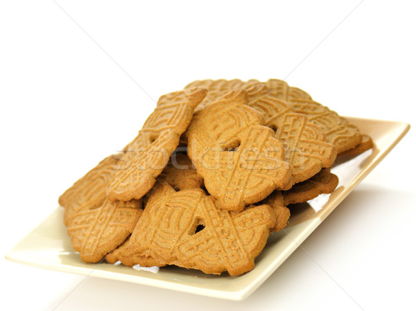 spiced cookies on a plate  Stock photo © saddako2