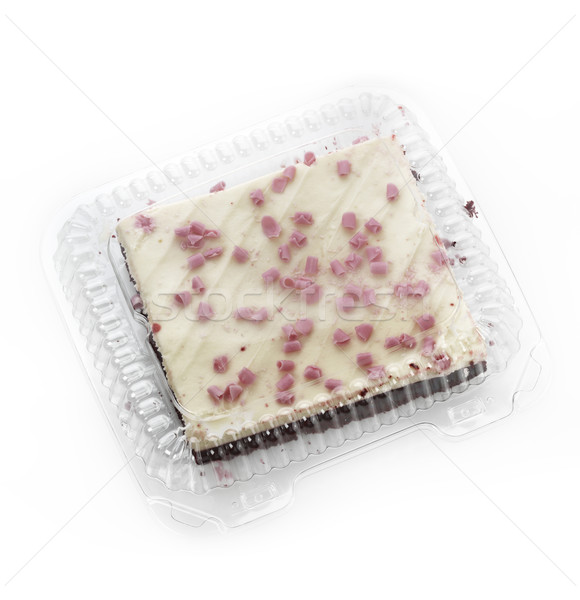 Spiridus bar smântână brânză roz Imagine de stoc © saddako2