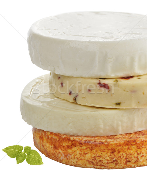 Cheese Isolated On White Background  Stock photo © saddako2